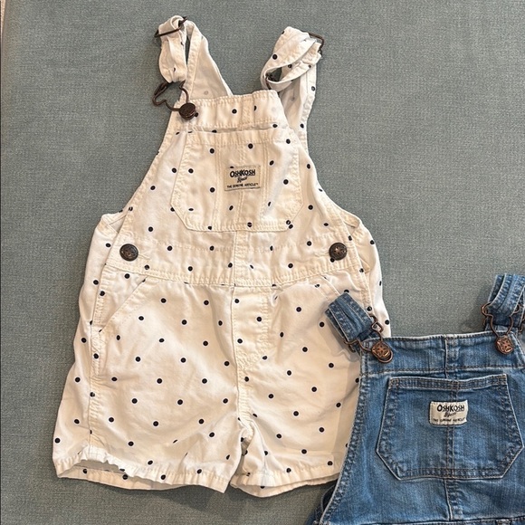 Set of 3 OshKosh B'gosh Overalls - fantastic condition! - Size 2T - Picture 3 of 8